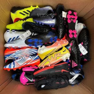soccer cleats pallets
